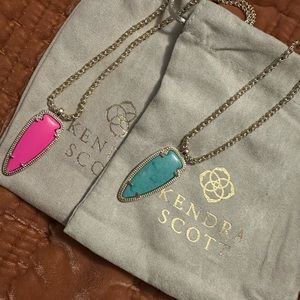 Kendra Scott Skylar Gold Arrowhead Necklaces